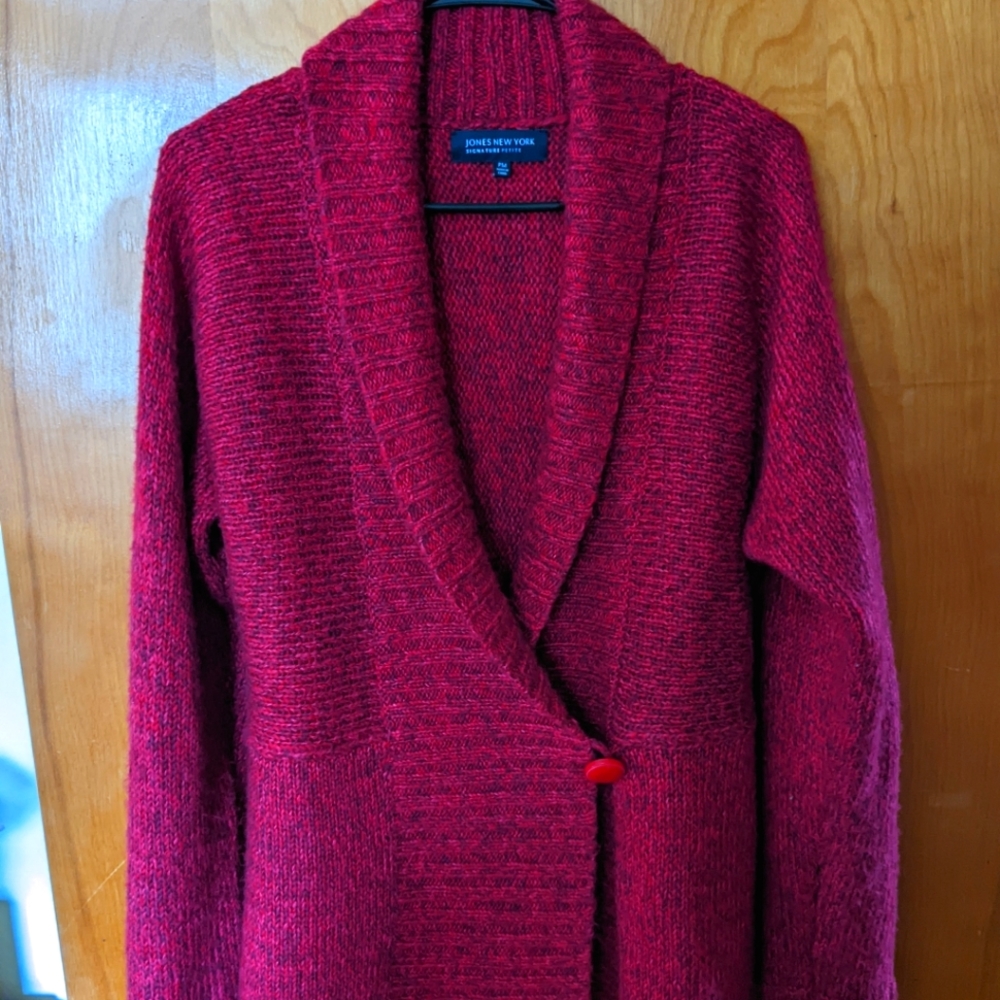 JNY Signature, Red Knit Sweater